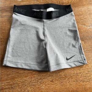 Nike Heather Gray Training Shorts